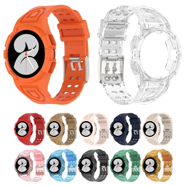 矽膠一體成型錶帶，適用於 Samsung Galaxy Watch4 40mm、Samsung Galaxy Watch4 44mm