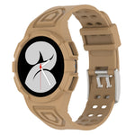 矽膠一體成型錶帶，適用於 Samsung Galaxy Watch4 40mm、Samsung Galaxy Watch4 44mm