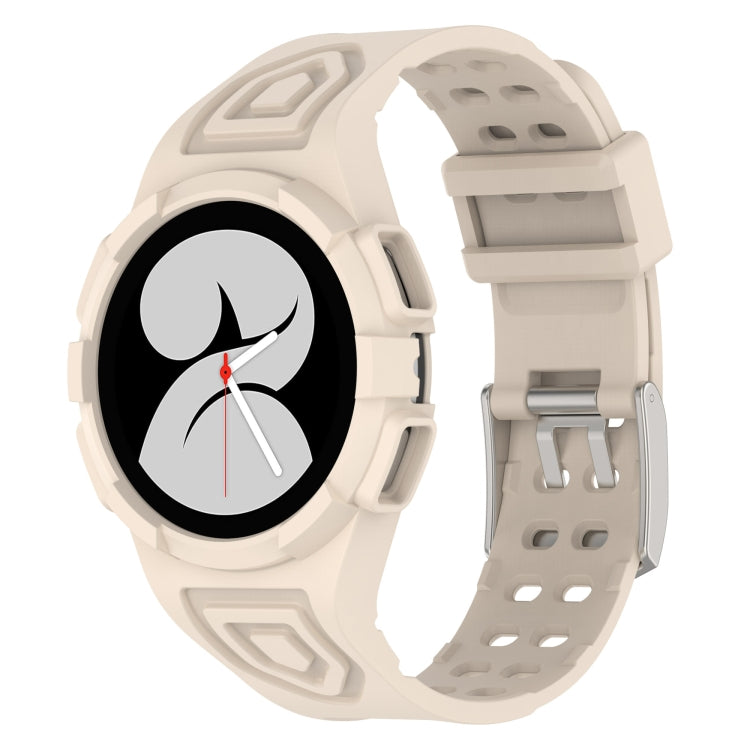 矽膠一體成型錶帶，適用於 Samsung Galaxy Watch4 40mm、Samsung Galaxy Watch4 44mm