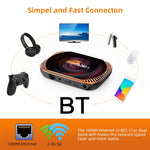 MECOOL HK1RBOX X4 4K電視盒，Android 11 Amlogic S905X4 CPU，帶遙控器，4GB+32GB，4GB+64GB，4GB+128GB