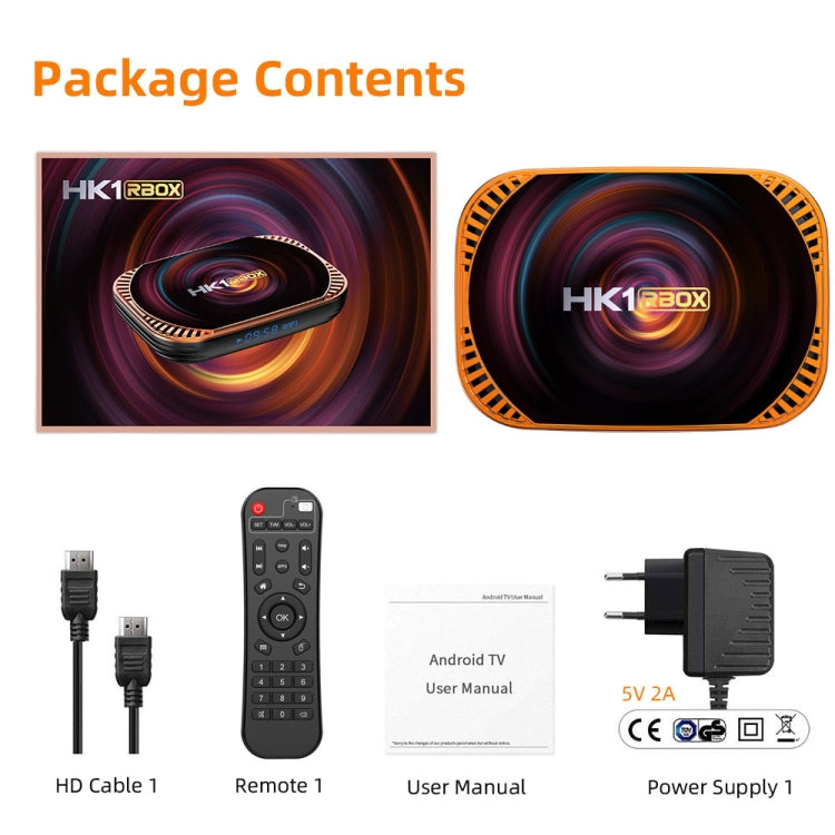 MECOOL HK1RBOX X4 4K電視盒，Android 11 Amlogic S905X4 CPU，帶遙控器，4GB+32GB，4GB+64GB，4GB+128GB