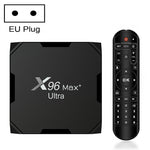H96 Max+ Ultra 4GB+32GB Amlogic S905X4 8K智能電視盒 Android 11.0 媒體播放器，4GB+32GB，英國插頭，4GB+32GB，美國插頭，4GB+32GB，歐盟插頭，4GB+32GB，澳洲插頭