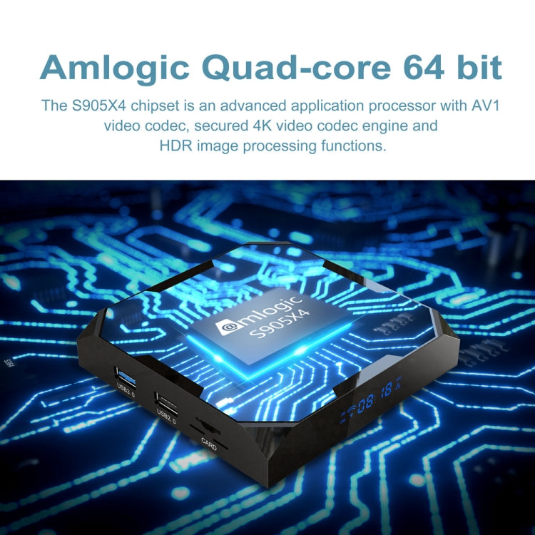 H96 Max+ Ultra 4GB+64GB Amlogic S905X4 8K智能電視盒 Android 11.0 媒體播放器，4GB+64GB，澳洲插頭，4GB+64GB，歐盟插頭，4GB+64GB，美國插頭，4GB+64GB，英國插頭