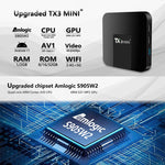 TX3 mini+ Android 11.0 智能電視盒，Amlogic S905W2 四核心，TX3 mini+，2GB+16GB，2.4GHz WiFi，TX3 mini+，2GB+16GB，2.4GHz / 5GHz WiFi，TX3 mini+，4GB+32GB，2.4GHz / 5GHz WiFi，TX3 mini+，4GB+64GB，2.4GHz / 5GHz WiFi