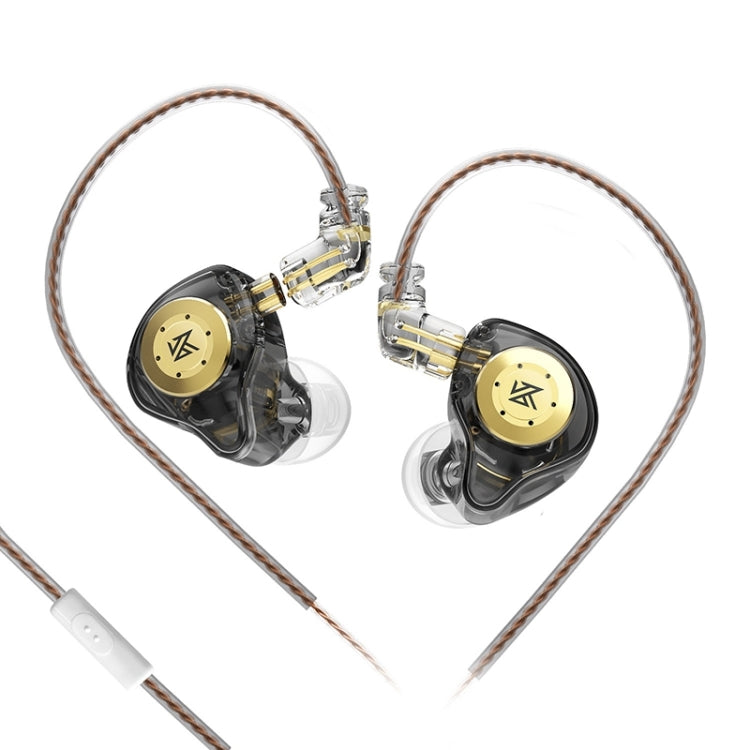 KZ-EDX PRO 動態 HiFi 入耳運動音樂耳機，附麥克風、不附麥克風
