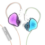 KZ-EDC 高性價比重低音有線 HiFi 入耳耳機，附麥克風、不附麥克風