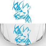 D-967 Wolf Tribe Pattern Car Modified Decorative Sticker, D-967