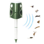 SJZ026 360度超聲波太陽能戶外動物驅逐器，SJZ026