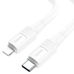 hoco X84 20W USB-C / Type-C 轉 8 Pin 固態 PD 充電數據線，長度：1m