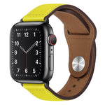 PU 皮革黑色扣錶帶，適用於 Apple Watch 系列，7 45mm / 6&SE&5&4 44mm / 3&2&1 42mm，7 41mm / 6&SE&5&4 40mm / 3&2&1 38mm
