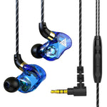 QKZ SK7 3.5mm 運動入耳銅驅動有線 HiFi 立體聲耳機附麥克風