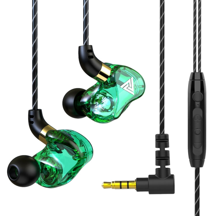 QKZ SK7 3.5mm 運動入耳銅驅動有線 HiFi 立體聲耳機附麥克風