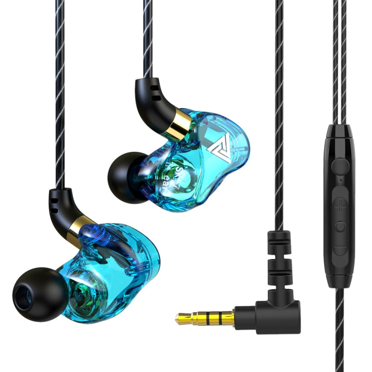 QKZ SK7 3.5mm 運動入耳銅驅動有線 HiFi 立體聲耳機附麥克風