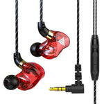 QKZ SK7 3.5mm 運動入耳銅驅動有線 HiFi 立體聲耳機附麥克風