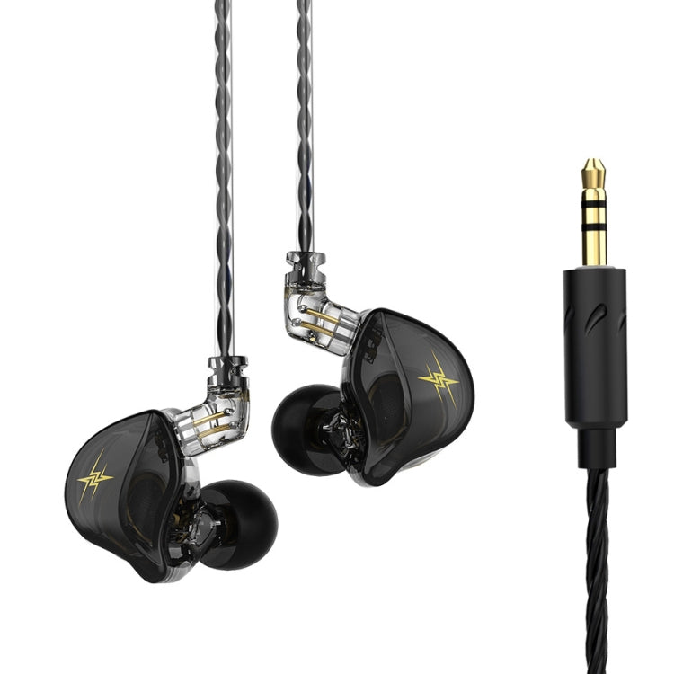 QKZ ZXT 運動入耳有線控制插頭 HiFi 立體聲舞台監聽耳機，標準版，附麥克風