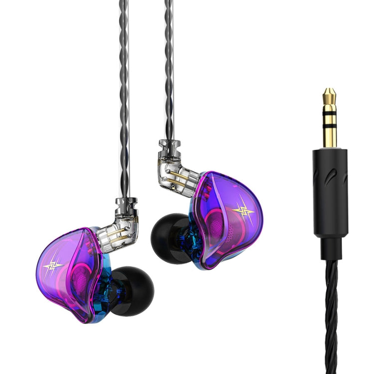 QKZ ZXT 運動入耳有線控制插頭 HiFi 立體聲舞台監聽耳機，標準版，附麥克風