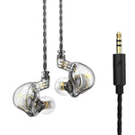QKZ ZXT 運動入耳有線控制插頭 HiFi 立體聲舞台監聽耳機，標準版，附麥克風