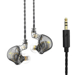 QKZ ZXT 運動入耳有線控制插頭 HiFi 立體聲舞台監聽耳機，標準版，附麥克風