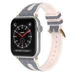 Slim Glitter Watch Band For Apple Watch Series, 7 45mm / 6&SE&5&4 44mm / 3&2&1 42mm, 7 41mm / 6&SE&5&4 40mm / 3&2&1 38mm
