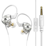 QKZ AK3 FiLe In-ear Subwoofer Wire-controlled Earphone with Mic