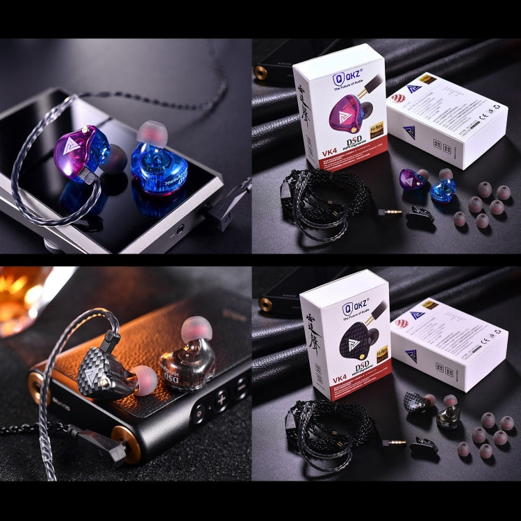 QKZ VK4 入耳式重低音HiFi線控耳機附麥克風