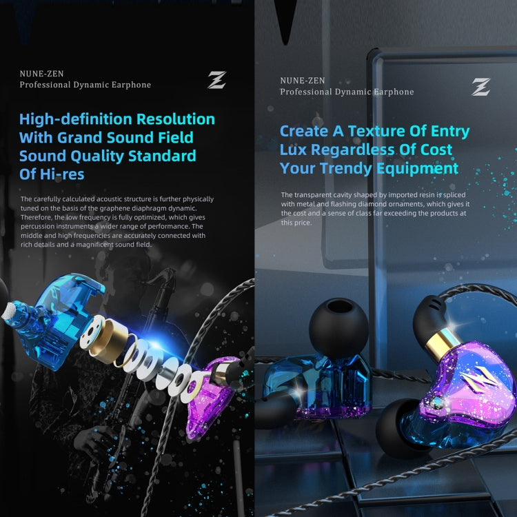 QKZ ZEN 入耳式重低音線控音樂跑步運動耳機附麥克風