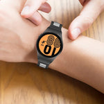 三股鋼錶帶，適用於 Samsung Galaxy Watch 5 40mm、Samsung Galaxy Watch 5 Pro 45mm