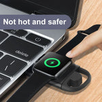 T09-A 雙 USB 便攜無線智慧手錶充電器，適用於 Apple Watch 系列