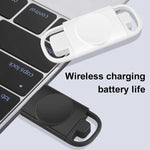 T09-S USB+Type-C 便攜無線智慧手錶充電器，適用於 Samsung Watch 系列