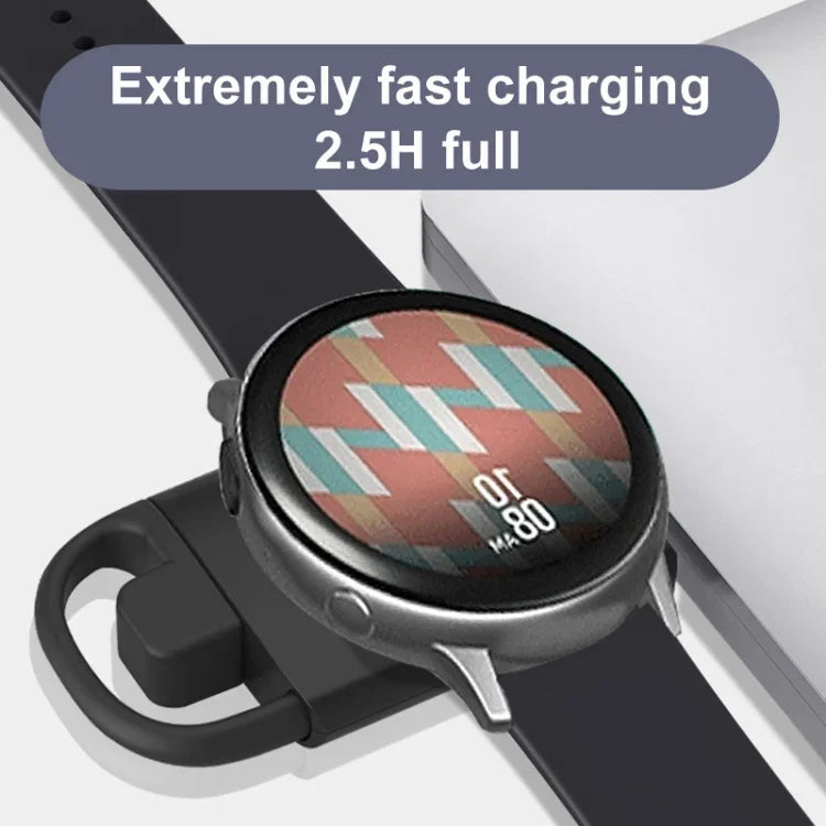 T09-S USB+Type-C 便攜無線智慧手錶充電器，適用於 Samsung Watch 系列