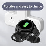 T09-S USB+Type-C 便攜無線智慧手錶充電器，適用於 Samsung Watch 系列