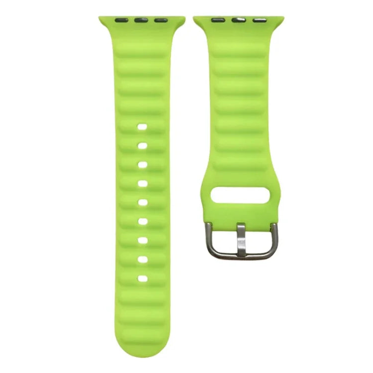 單色矽膠錶帶，適用於 Apple Watch 系列，7 45mm / 6&SE&5&4 44mm / 3&2&1 42mm，7 41mm / 6&SE&5&4 40mm / 3&2&1 38mm