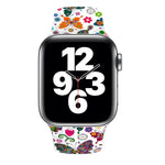 單釘印花錶帶，適用於 Apple Watch 系列，7 45mm / 6&SE&5&4 44mm / 3&2&1 42mm，7 41mm / 6&SE&5&4 40mm / 3&2&1 38mm
