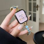 金屬殼錶帶，適用於 Apple Watch 系列，7 45mm / 6&SE&5&4 44mm / 3&2&1 42mm，7 41mm / 6&SE&5&4 40mm / 3&2&1 38mm