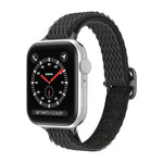 波浪小腰尼龍錶帶，適用於 Apple Watch 系列，7 45mm / 6&SE&5&4 44mm / 3&2&1 42mm，7 41mm / 6&SE&5&4 40mm / 3&2&1 38mm