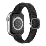 波浪小腰尼龍錶帶，適用於 Apple Watch 系列，7 45mm / 6&SE&5&4 44mm / 3&2&1 42mm，7 41mm / 6&SE&5&4 40mm / 3&2&1 38mm