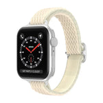 波浪小腰尼龍錶帶，適用於 Apple Watch 系列，7 45mm / 6&SE&5&4 44mm / 3&2&1 42mm，7 41mm / 6&SE&5&4 40mm / 3&2&1 38mm