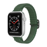 波浪小腰尼龍錶帶，適用於 Apple Watch 系列，7 45mm / 6&SE&5&4 44mm / 3&2&1 42mm，7 41mm / 6&SE&5&4 40mm / 3&2&1 38mm