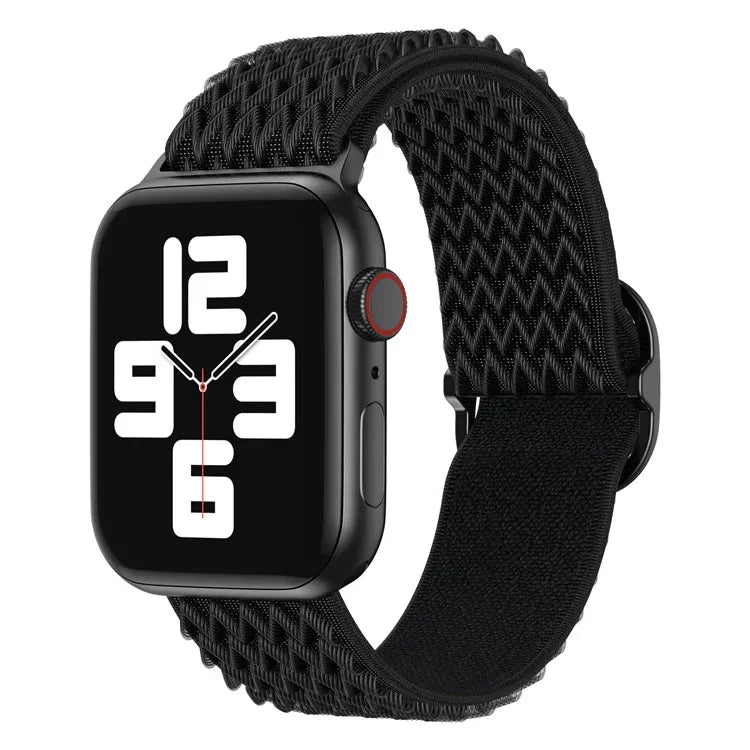 波浪尼龍錶帶，適用於 Apple Watch 系列，7 45mm / 6&SE&5&4 44mm / 3&2&1 42mm，7 41mm / 6&SE&5&4 40mm / 3&2&1 38mm