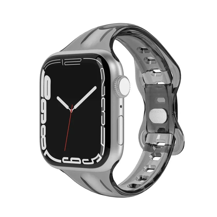 TPU 八扣錶帶，適用於 Apple Watch 系列，7 45mm / 6&SE&5&4 44mm / 3&2&1 42mm，7 41mm / 6&SE&5&4 40mm / 3&2&1 38mm