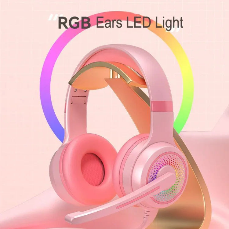 Y20 LED 低音立體聲電腦有線遊戲耳機附麥克風