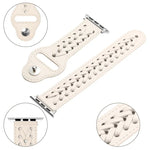 編織錶帶，適用於 Apple Watch 系列，7 45mm / 6&SE&5&4 44mm / 3&2&1 42mm，7 41mm / 6&SE&5&4 40mm / 3&2&1 38mm