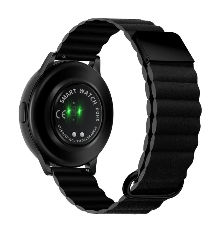 磁扣皮革錶帶，20mm 適用於 Samsung Galaxy Watch3 41mm，20mm 適用於 Samsung Galaxy Watch3 45mm，22mm 適用於 Samsung Galaxy Watch3 41mm，22mm 適用於 Samsung Galaxy Watch3 45mm