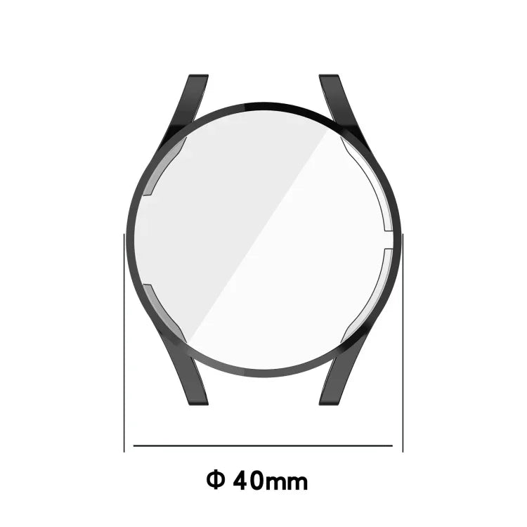 Full Coverage TPU Electroplating Protective Case, For Samsung Galaxy Watch 5 40 mm, For Samsung Galaxy Watch 5 44 mm