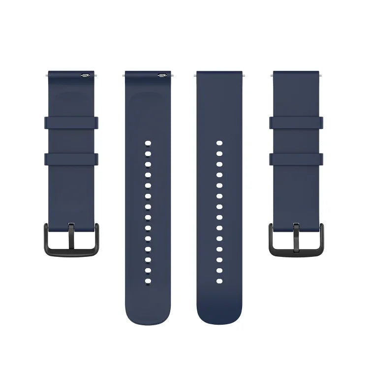 20mm Round Tail Silicone Watch Band, For Samsung Galaxy Watch 5 40mm, For Samsung Galaxy Watch 5 44mm, For Samsung Galaxy Watch 5 Pro 45mm