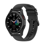 20mm Round Tail Silicone Watch Band, For Samsung Galaxy Watch 5 40mm, For Samsung Galaxy Watch 5 44mm, For Samsung Galaxy Watch 5 Pro 45mm