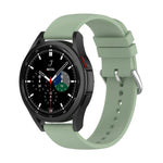 20mm Round Tail Silicone Watch Band, For Samsung Galaxy Watch 5 40mm, For Samsung Galaxy Watch 5 44mm, For Samsung Galaxy Watch 5 Pro 45mm