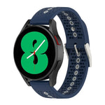 20mm 彩色孔洞矽膠錶帶，適用於 Samsung Galaxy Watch 5 40mm、Samsung Galaxy Watch 5 44mm、Samsung Galaxy Watch 5 Pro 45mm