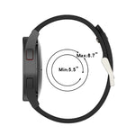20mm 彩色孔洞矽膠錶帶，適用於 Samsung Galaxy Watch 5 40mm、Samsung Galaxy Watch 5 44mm、Samsung Galaxy Watch 5 Pro 45mm