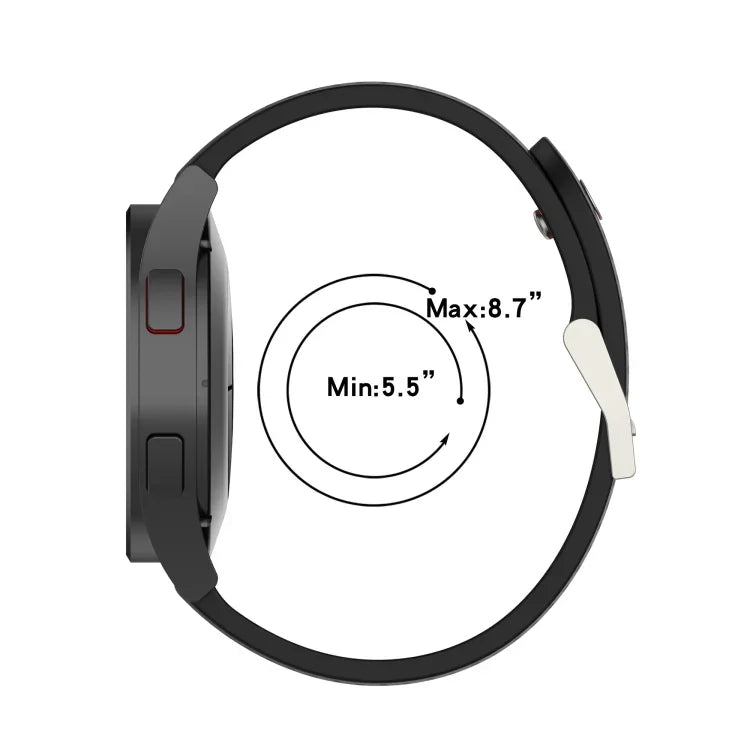 20mm 彩色孔洞矽膠錶帶，適用於 Samsung Galaxy Watch 5 40mm、Samsung Galaxy Watch 5 44mm、Samsung Galaxy Watch 5 Pro 45mm